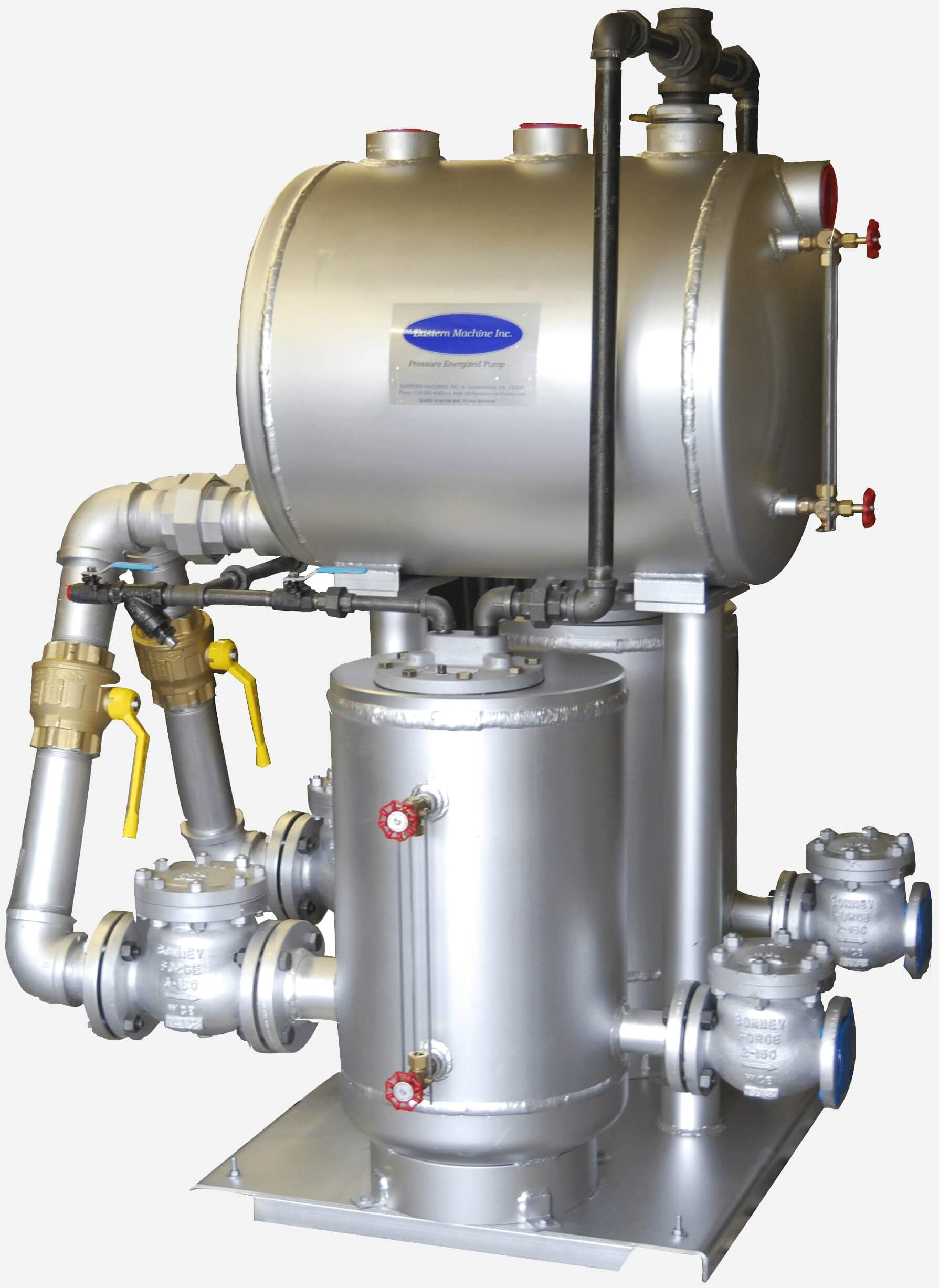 Pressure powered condensate pump